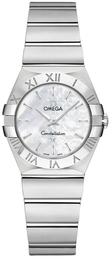 Omega Constellation 27mm Steel Women's Watch 123.10.27.60.05.002