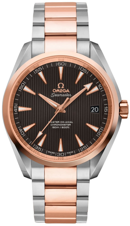 Omega Seamaster Aqua Terra Rose Gold & Steel Men's Watch 231.20.42.21.06.003