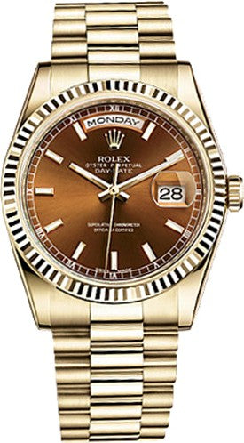 Rolex Day-Date 36 Luxury Watch 118238-0418