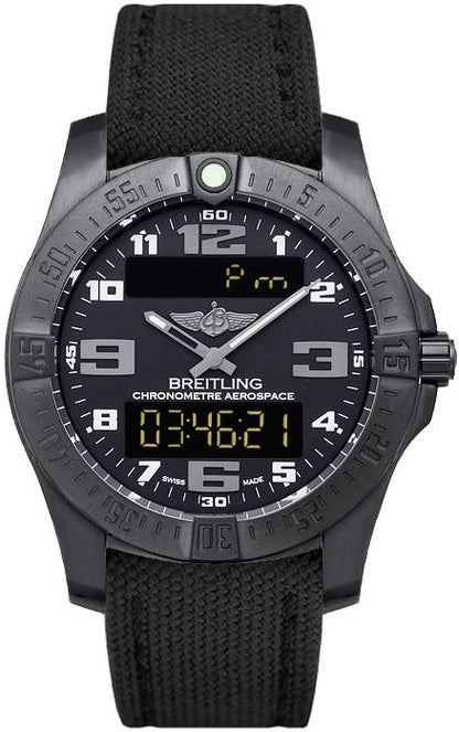 Breitling Professional Aerospace Evo Volcano Black Dial Men's Watch V7936310-BD60-101W