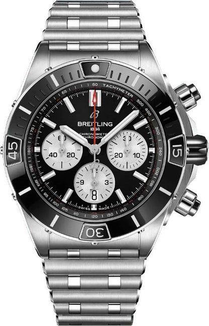 Breitling Super Chronomat B01 44 Steel Men's Watch AB0136251B1A1