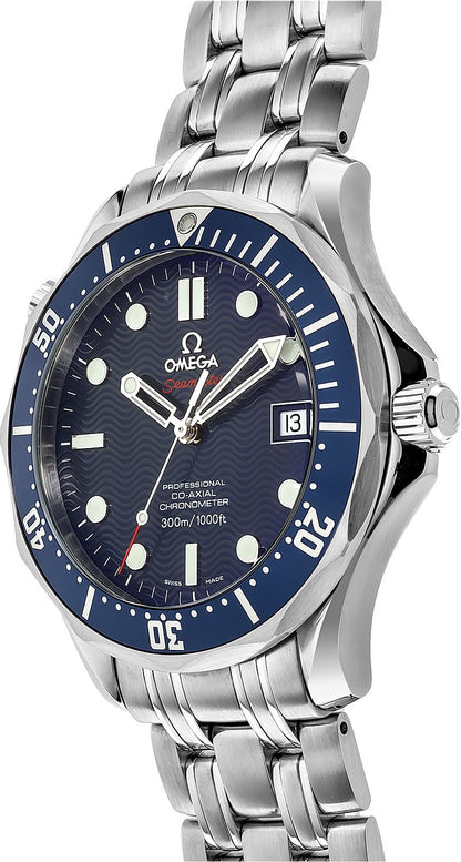 Omega Seamaster Blue Dial James Bond Stainless Steel Men's Watch 2220.80.00