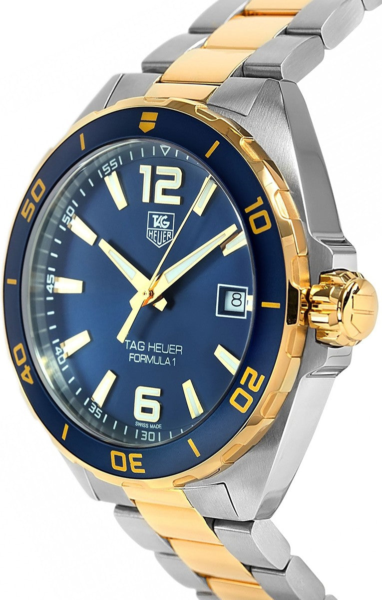 Tag Heuer Formula 1 Two-tone Blue Dial 41mm Men's Watch WAZ1120.BB0879