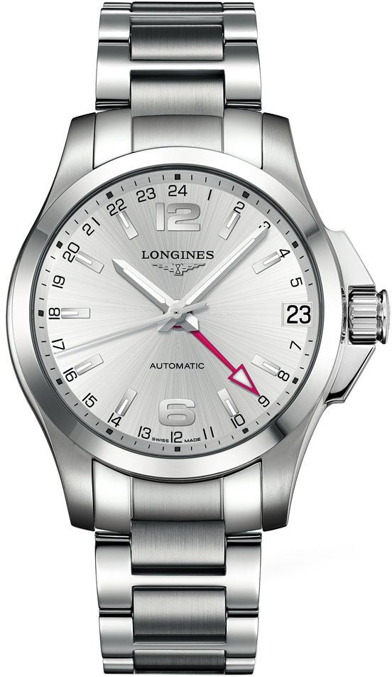 Longines Conquest Automatic GMT Men's Watch L3.687.4.76.6