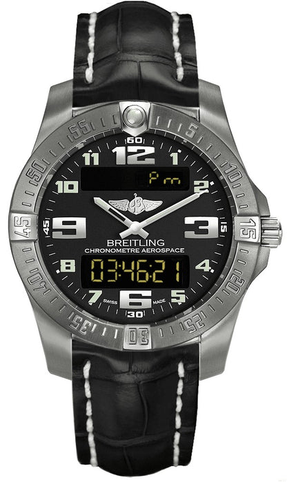 Breitling Professional Aerospace Evo Black Dial Men's Watch E7936310/BC27-743P