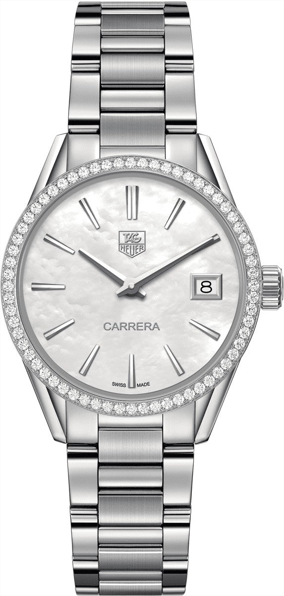 Tag Heuer Carrera Diamond Bezel Ladies Watch WAR1315.BA0778