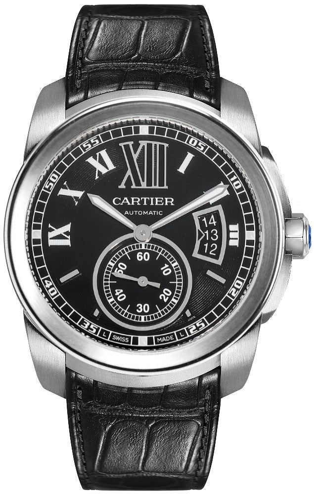 Cartier Calibre de Cartier Black Dial Men's Watch W7100041