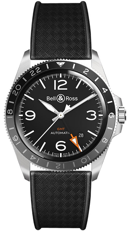 Bell & Ross Vintage GMT New Men's Watch BRV293-BL-ST/SRB