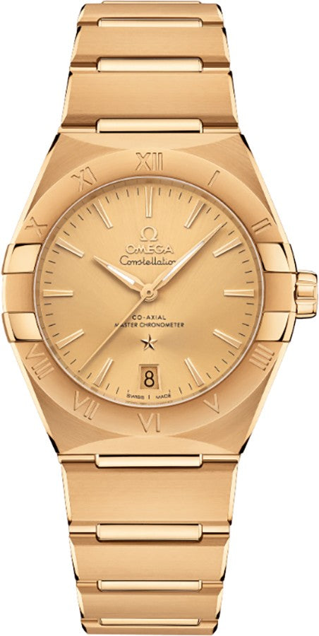 Omega Constellation 18k Yellow Gold Unisex Watch 131.50.36.20.08.001