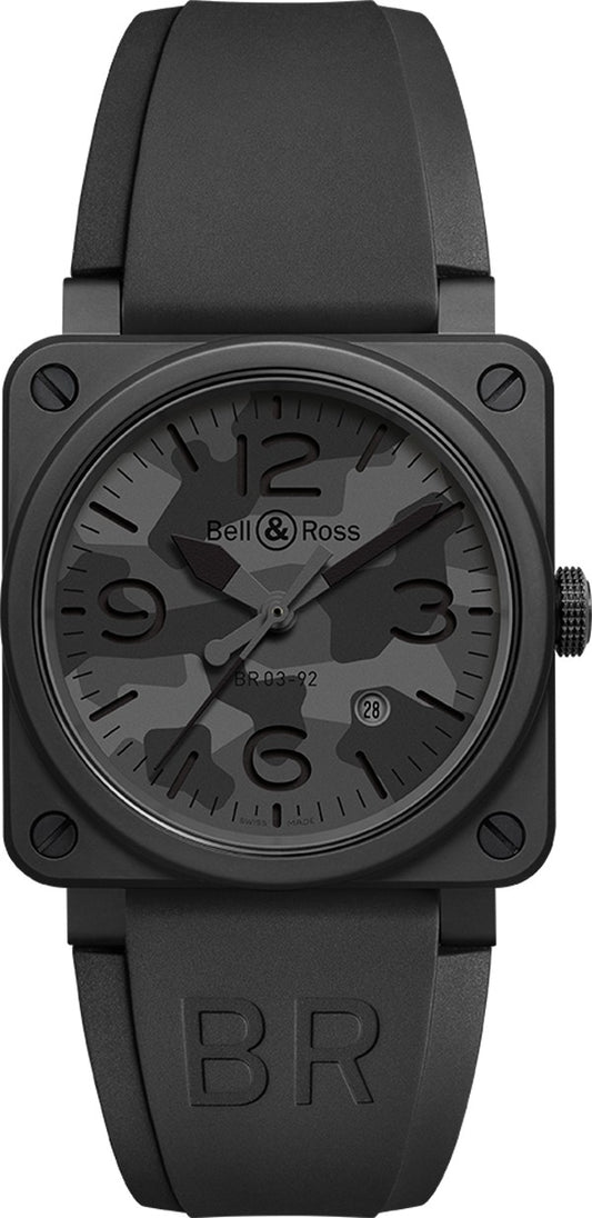 Bell & Ross Aviation Instruments BR0392-CAMO-CE/SRB