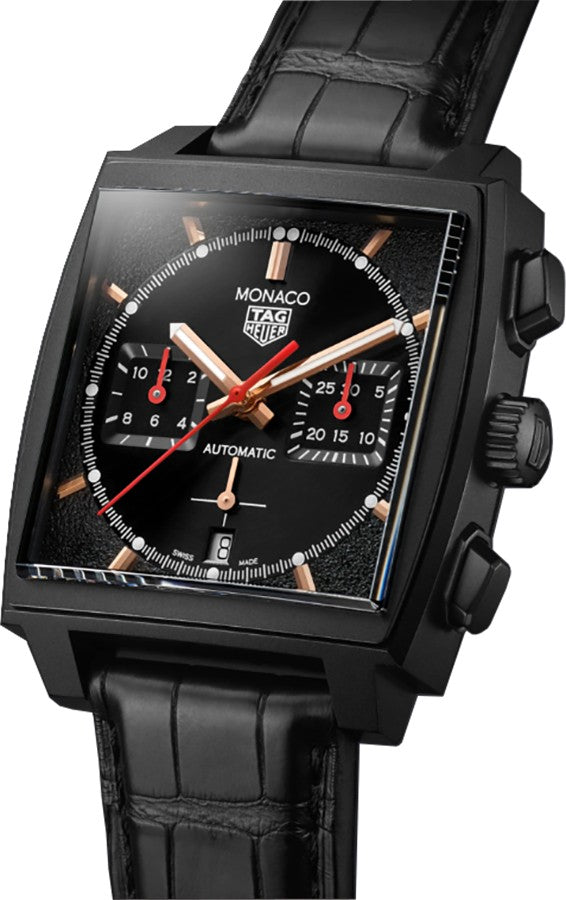 Tag Heuer Monaco Titanium Men's "Dark Lord" Watch CBL2180.FC6497