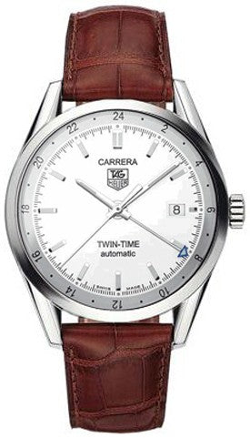 Tag Heuer Carrera Twin-Time 39mm Men's Watch WV2116.FC6181