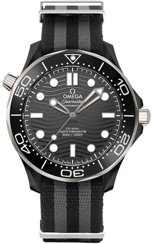 Omega Seamaster Diver 300M Black Dial Men's Watch 210.92.44.20.01.002