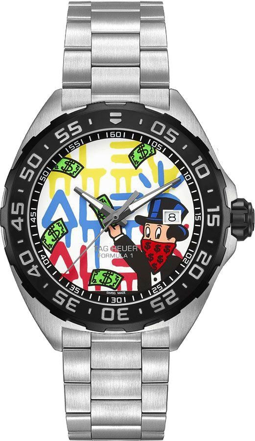 Tag Heuer Formula 1 Alec Monopoly Steel Men's Watch WAZ1119.BA0875