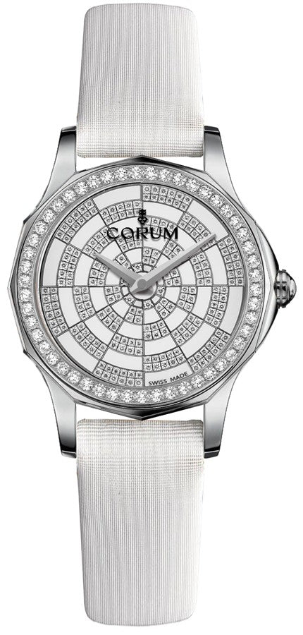 Corum Admiral Legend 32 Diamonds Women's Watch 020.101.47/0009 PK11