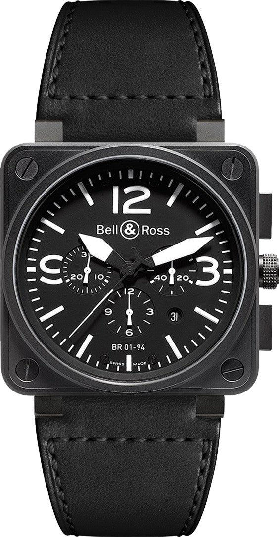 Bell & Ross Aviation Instruments BR0194-BL-SCA