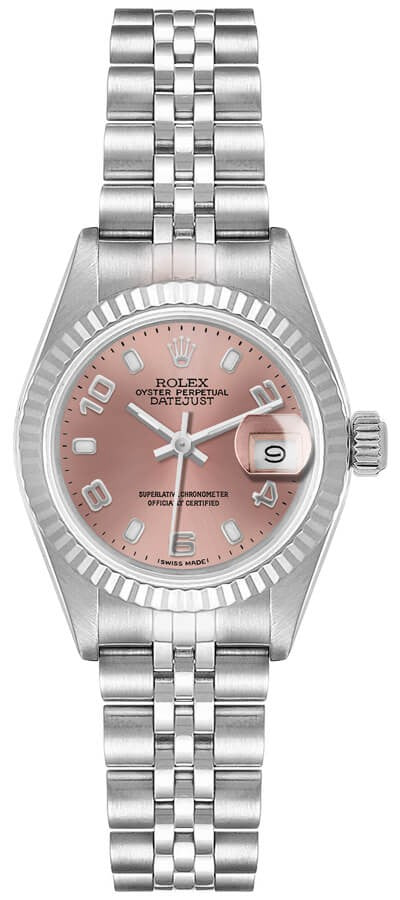 Rolex Lady-Datejust 26 Pink Dial Women's Luxury Watch 79174