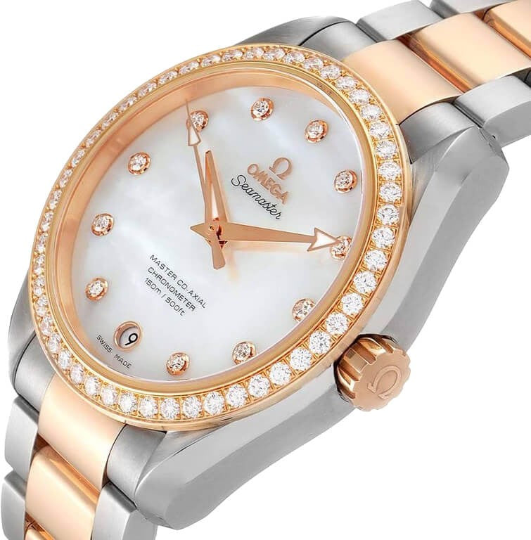 Omega Seamaster Aqua Terra Diamond Women's Watch 231.25.39.21.55.001