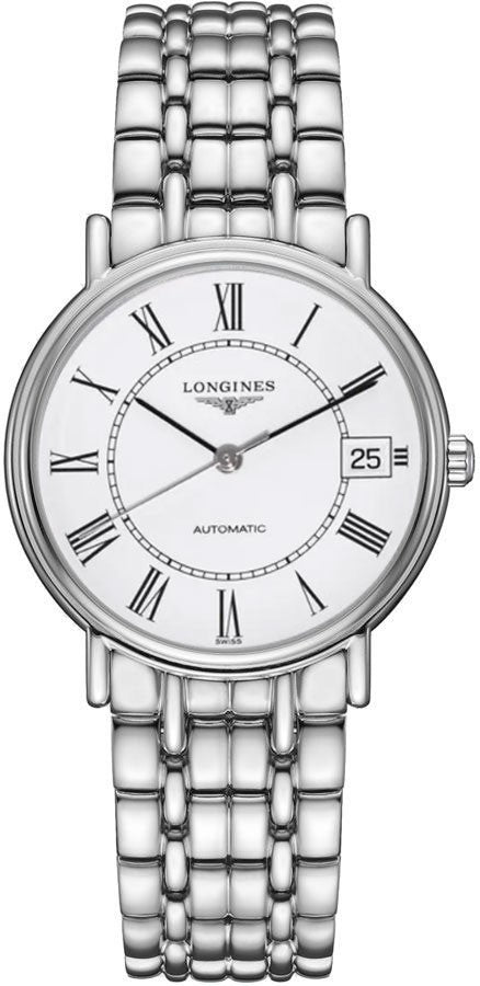 Longines Presence White Dial Steel Women's Watch L4.821.4.11.6