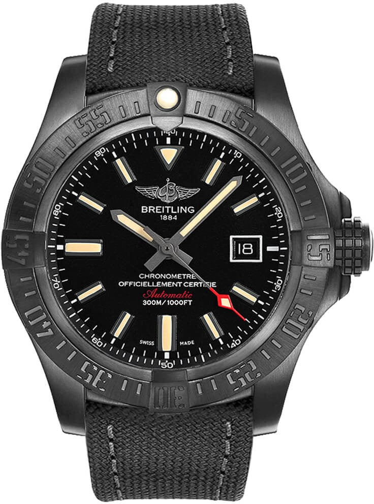 Breitling Avenger Blackbird 48mm Titanium Men's Watch V17310101B1W1