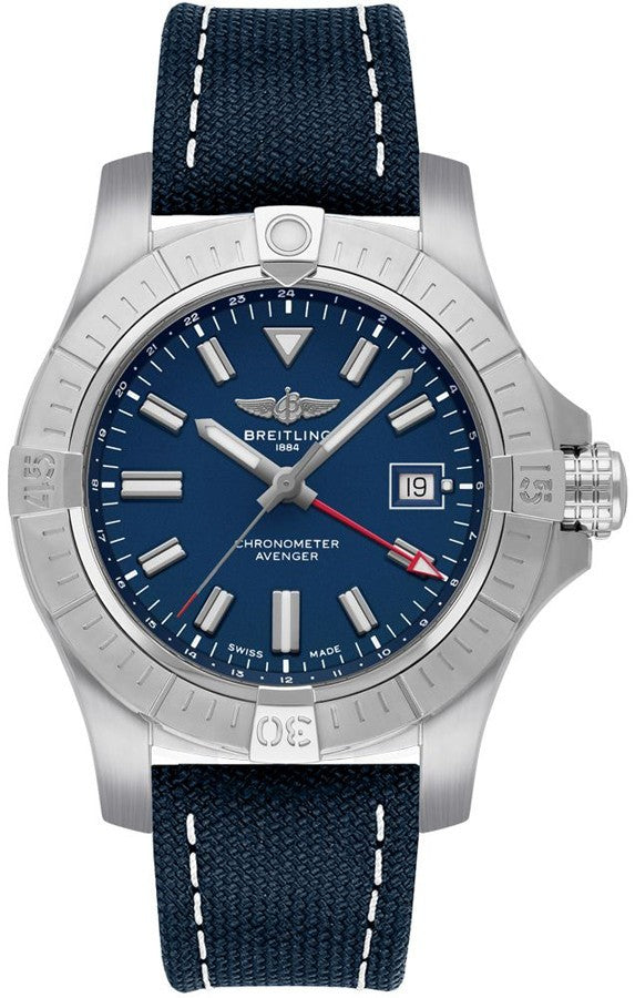 Breitling Avenger Automatic GMT 45mm Steel Men's Watch A32395101C1X2