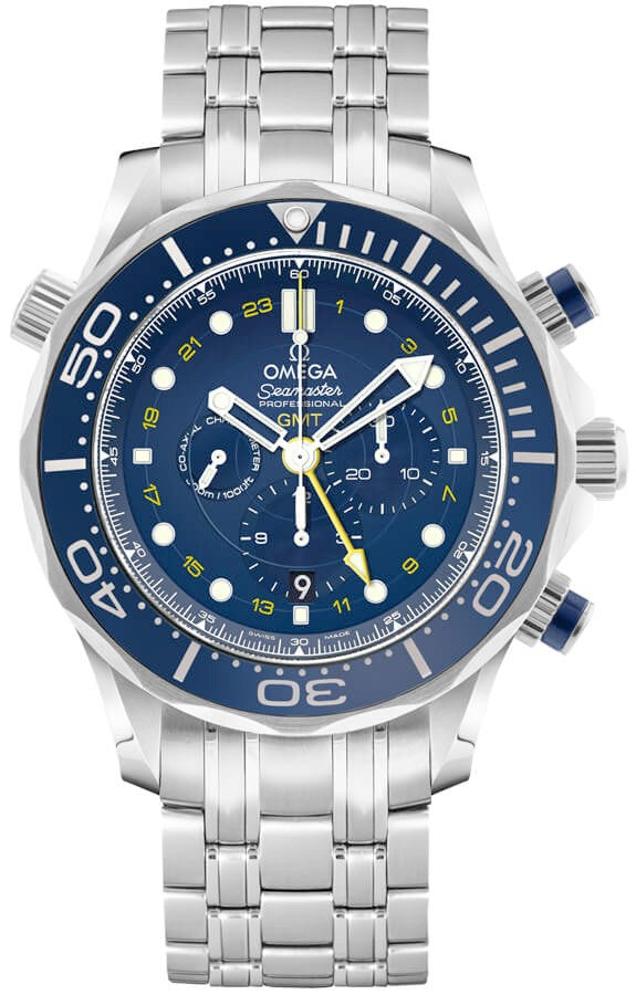 Omega Seamaster Chronograph Blue Dial Men's Watch 212.30.44.52.03.001