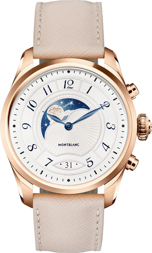 MontBlanc Summit 2 Rose Gold PVD Steel 42mm Smartwatch 125837