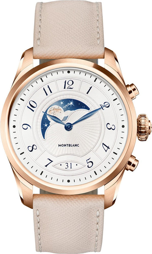 MontBlanc Summit 2 Rose Gold PVD Steel 42mm Smartwatch 125837