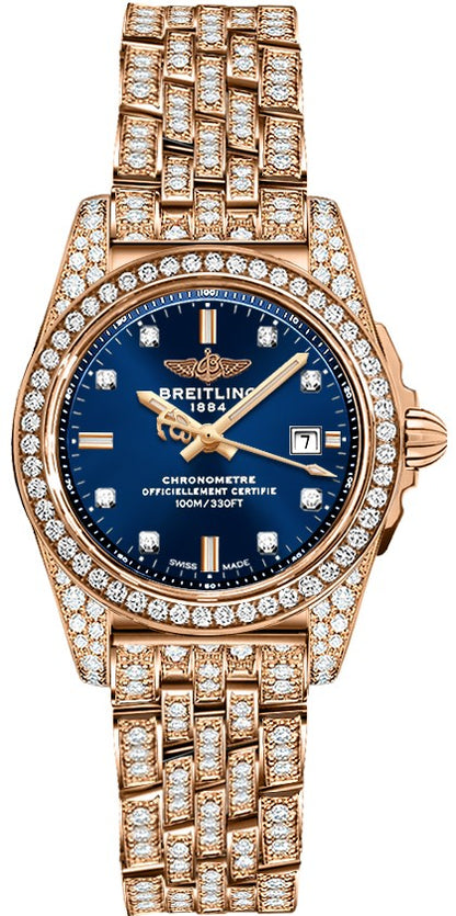 Breitling Galactic 29 Women's Diamond Luxury Watch H72348AF/C964-791T