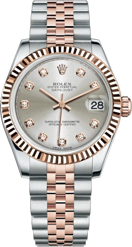 Rolex Datejust 31 Silver Dial Watch 178271-0030