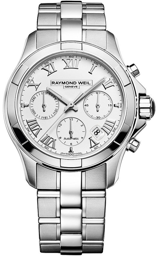 Raymond Weil Parsifal White Dial Men's Watch 7260-ST-00308