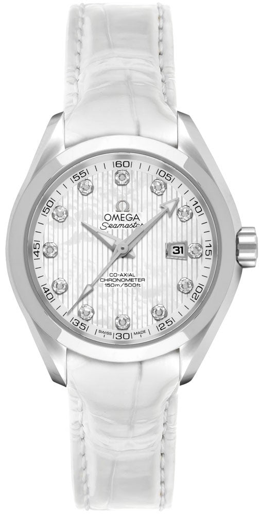 Omega Seamaster Aqua Terra 34mm Chronometer Women's Watch 231.13.34.20.55.001