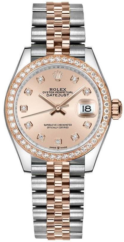 Rolex Datejust 31 Diamond Hour Markers Women's Watch 278381RBR-0024