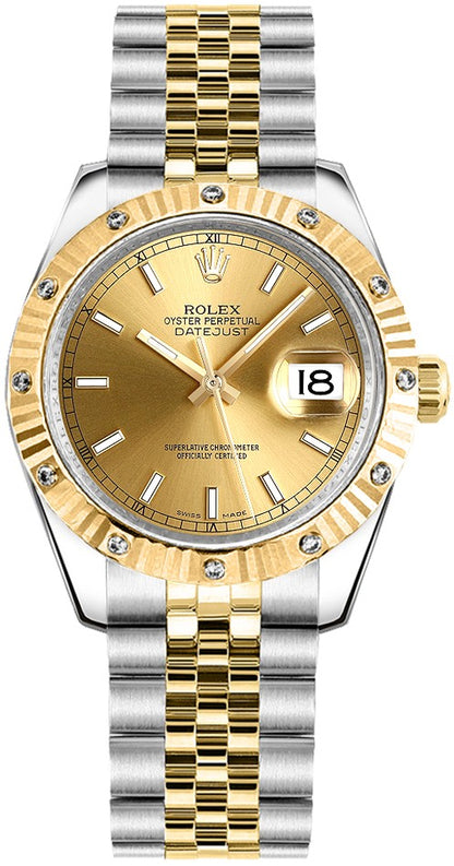 Rolex Datejust 31 Two Tone Women's Watch 178313-0006