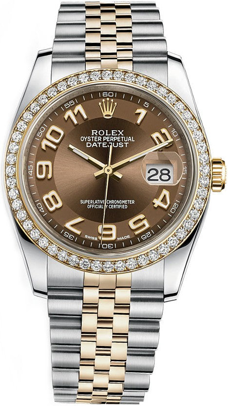 Rolex Datejust 36 Bronze Dial Watch 116243-0075