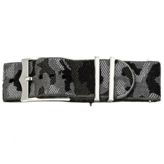 Tudor 21mm Black Camouflage Fabric Nato Strap 4345079