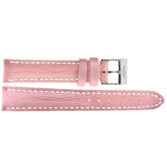 Breitling 16mm Pink Leather Strap