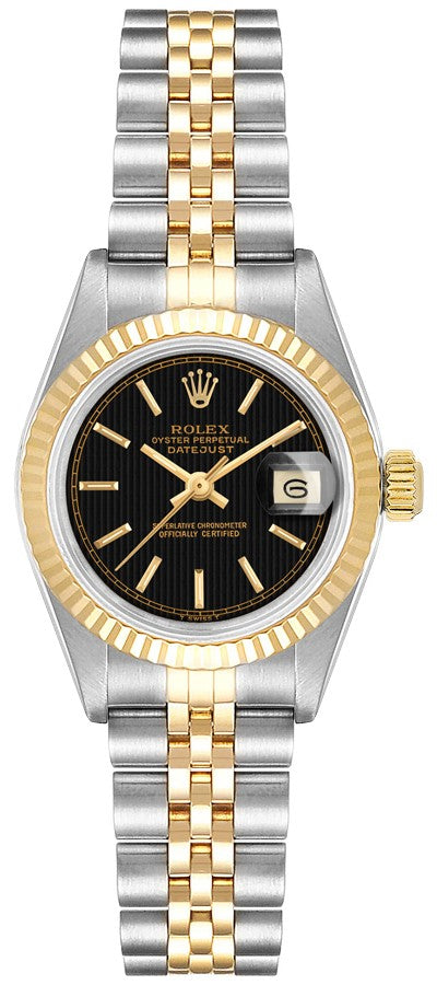 Rolex Lady-Datejust 26 Steel & Yellow Gold Women's Watch 69173