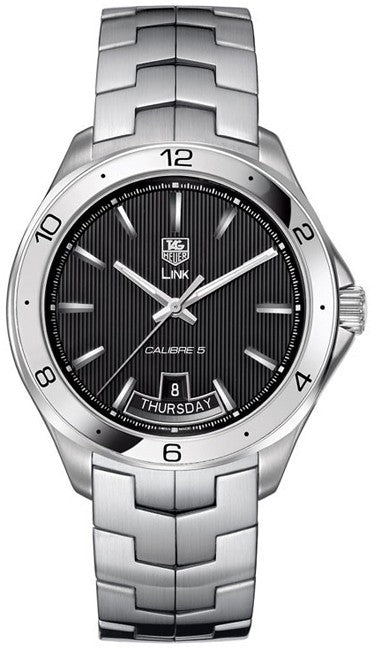 Tag Heuer Link Black Dial Men's Watch WAT2010.BA0951