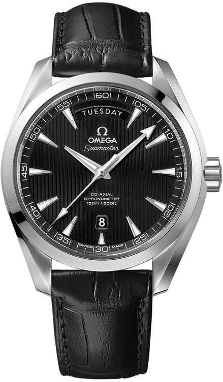 Omega Seamaster Aqua Terra Day Date Black Dial Men's Watch 231.13.42.22.01.001