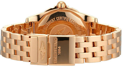 Breitling Galactic 18k Rose Gold Women's Watch H7234812/BF32-791H