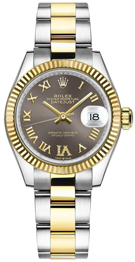 Rolex Datejust 31 Roman Numeral Diamonds Women's Watch 278273-0017