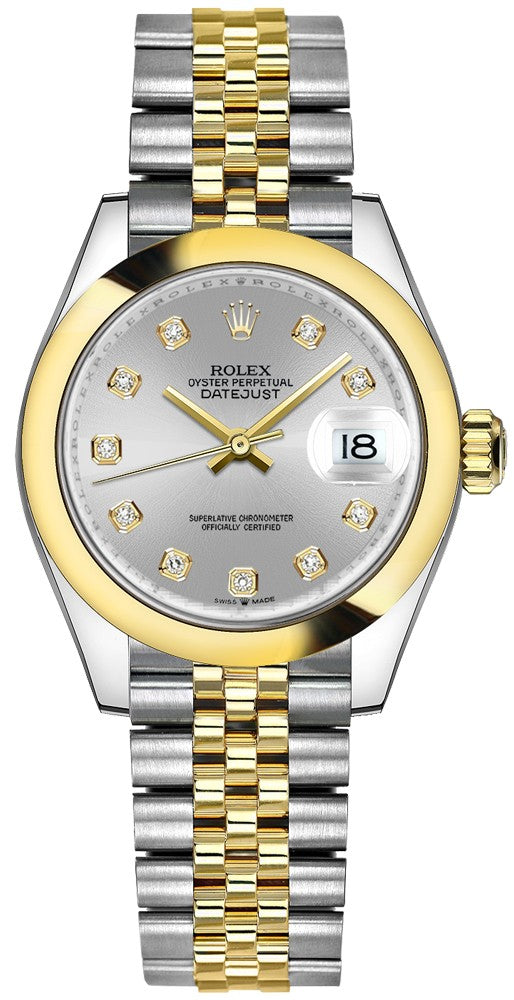 Rolex Datejust 31 Silver Dial Two Tone Women's Watch 278243-0020