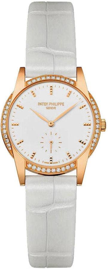 Patek Philippe Calatrava Diamond Bezel Women's Watch 7122/200R-001