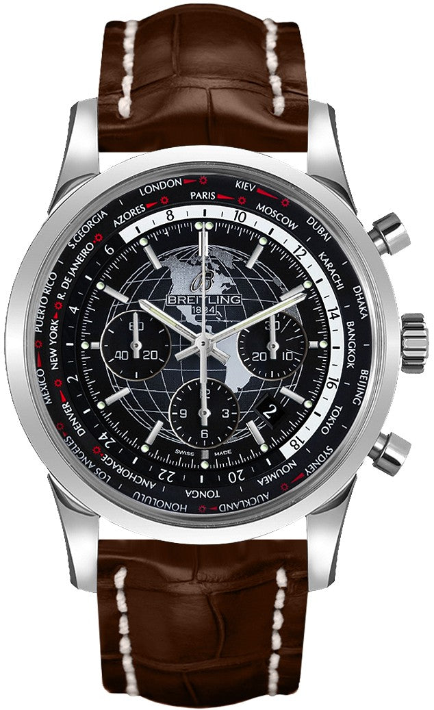 Breitling Transocean Unitime Men's Watch AB0510U4/BE84-757P