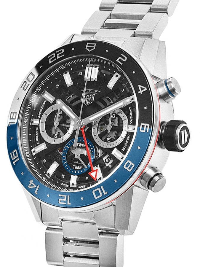 Tag Heuer Carrera Black Skeleton Dial Men's Watch CBG2A1Z.BA0658