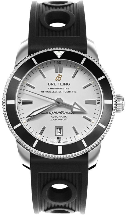 Breitling Superocean Heritage II B20 Automatic 42 Silver Dial Watch AB201012/G827-200S