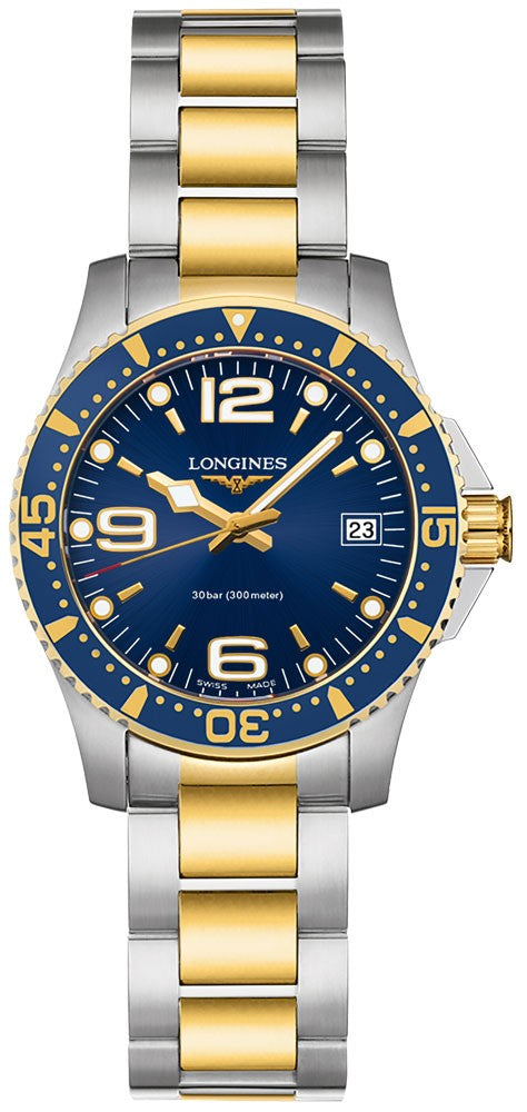 Longines HydroConquest Quartz Women's Diving Watch L3.340.3.96.7