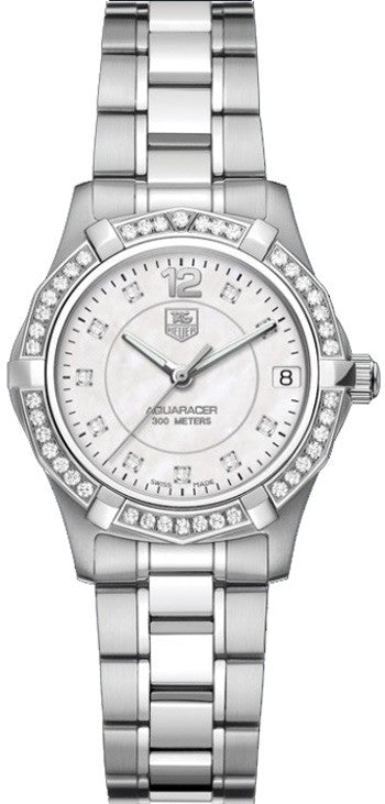 Tag Heuer Aquaracer Pearl Diamond Dial Women's Luxury Watch WAF1313.BA0819