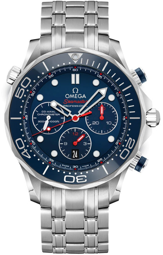 Omega Seamaster Chronograph 44mm Men's Watch 212.30.44.50.03.001